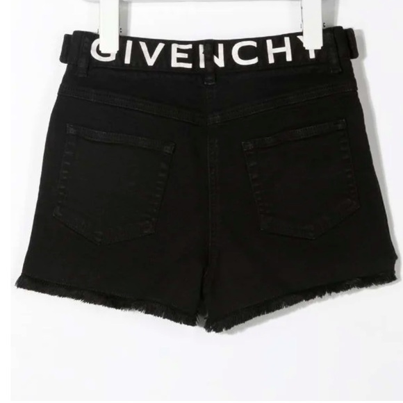 Denim Givenchy Kids Shorts Givenchy Kids 4G-motif Denim Shorts
